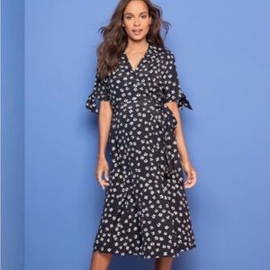 Seraphine Maternity Wrap dress